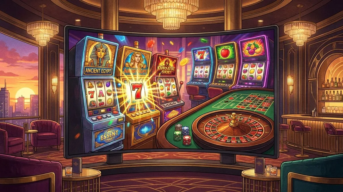 Jogos de casino e slots